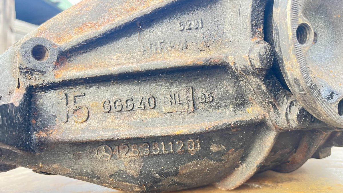 Mercedes-Benz C126 W126 500 SEC SEL Differential Ausgleichsgetriebe Hinterachse – Produktansicht 6