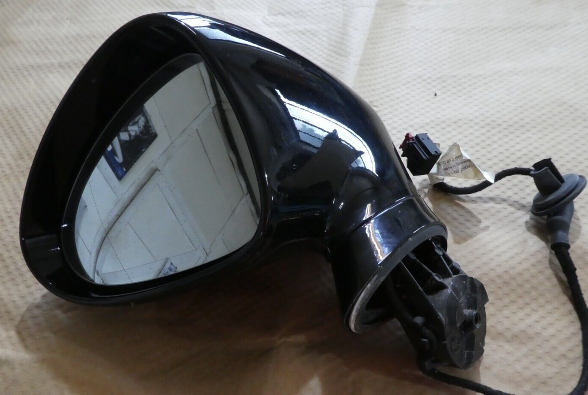 Porsche Panamer 970 Spiegel Aussenspiegel Links SCHWARZ 7 PIN ORIGINAL gebraucht - 97061266600 – Produktansicht 1
