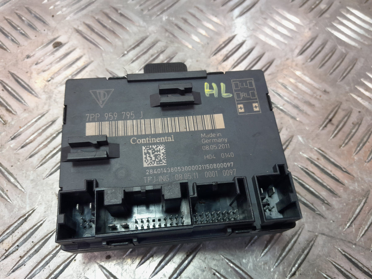 Porsche 970 Türsteuergerät Hinten Links 7PP959793J ORIGINAL gebraucht - Panamera – Produktansicht 1