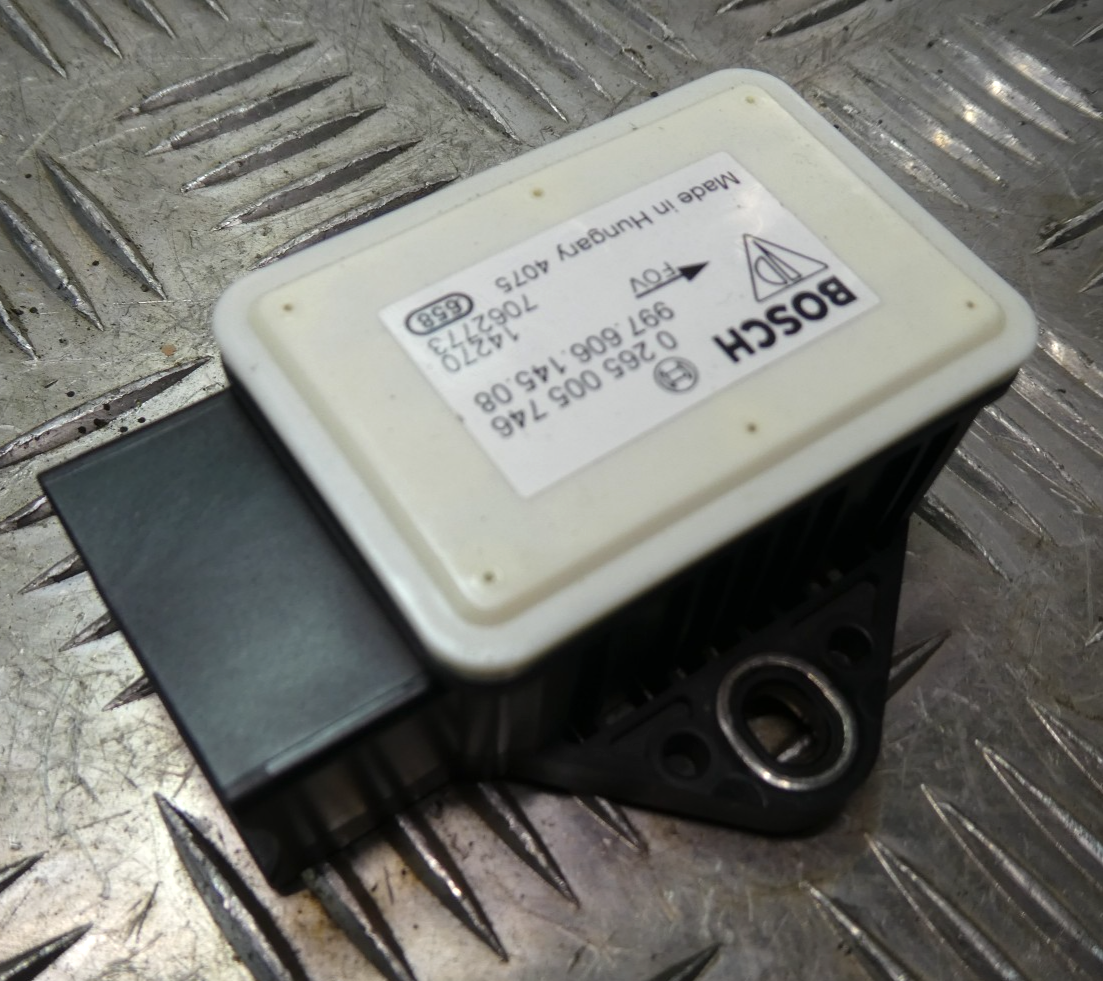Porsche Panamera 970 Drehraten Sensor Beschleunigungssensor ORIGINAL gebraucht - 99760614508 – Produktansicht 1