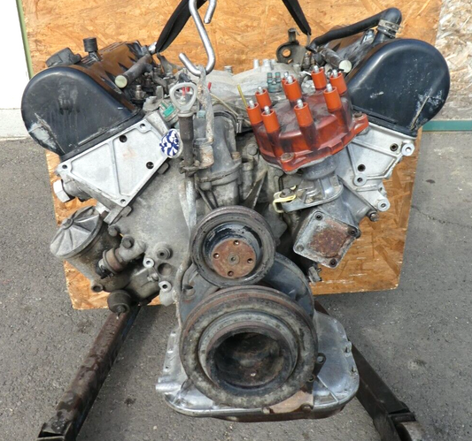 Mercedes-Benz C126 W126 SEC 500 V8 Motor ohne Anbauteile M117 117965 223-265 PS – Produktansicht 1