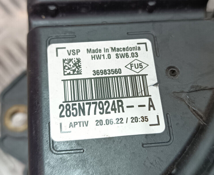 Renault Zoe 2022 Lautsprecher 285N77924R gebraucht - Original – Produktansicht 2