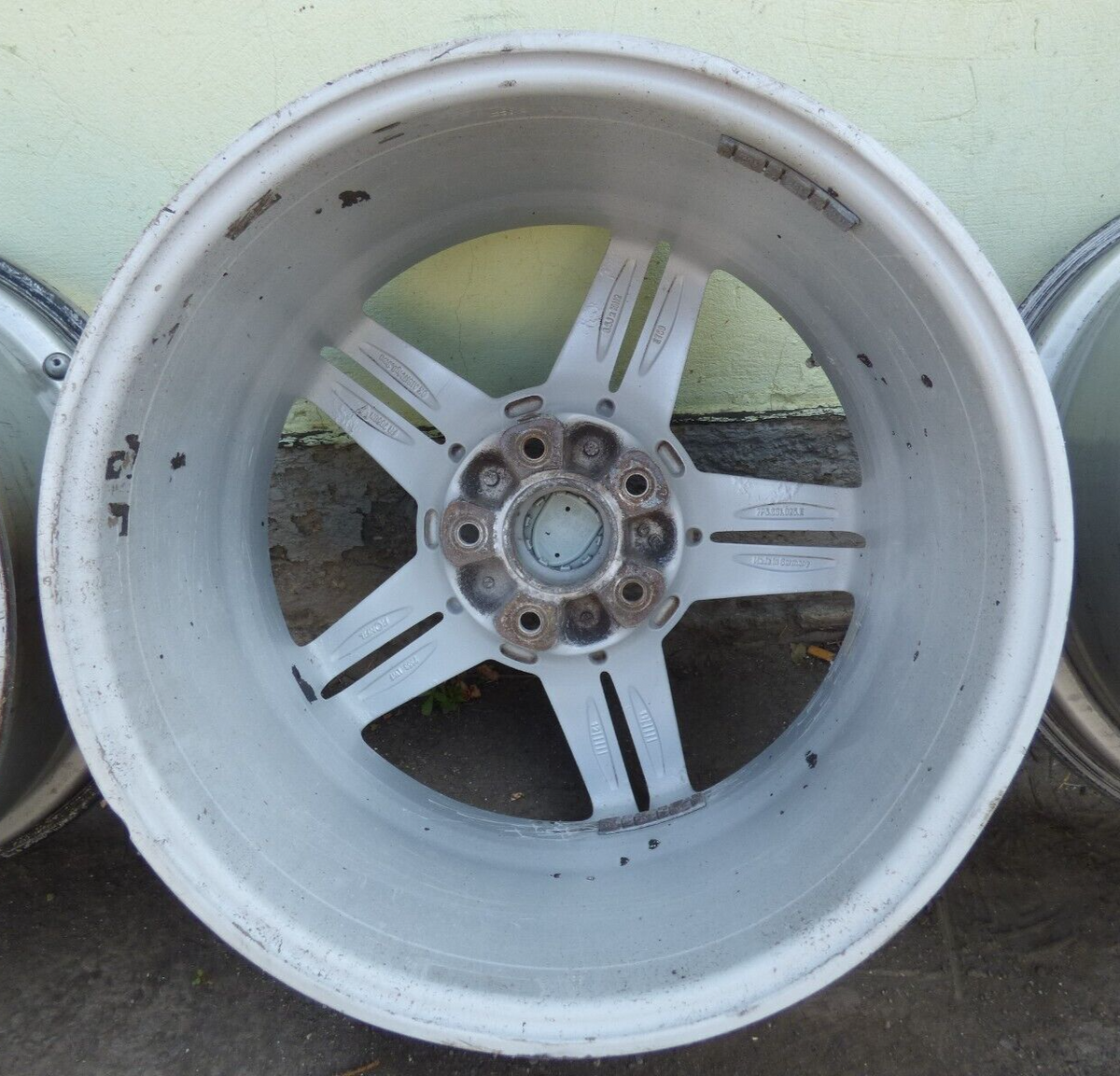 Porsche Cayenne II 92A 2012 Alufelgen Satz Felgen 19" Zoll 7P5601025E gebraucht - Original – Produktansicht 16