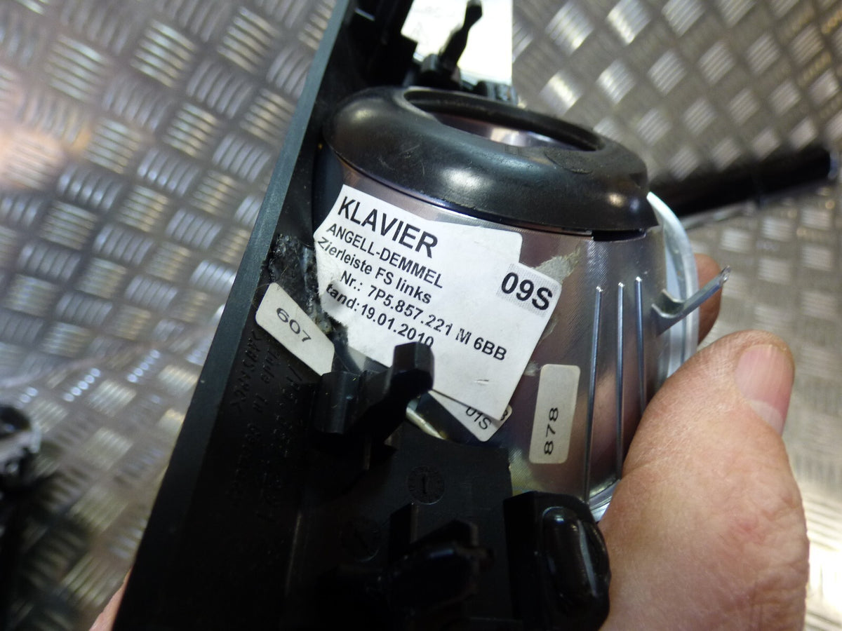 Porsche Cayenne 92A Zierleiste Dekorleiste Klavier Set Kit Satz ORIGINAL gebraucht - Innenzierleisten – Produktansicht 17