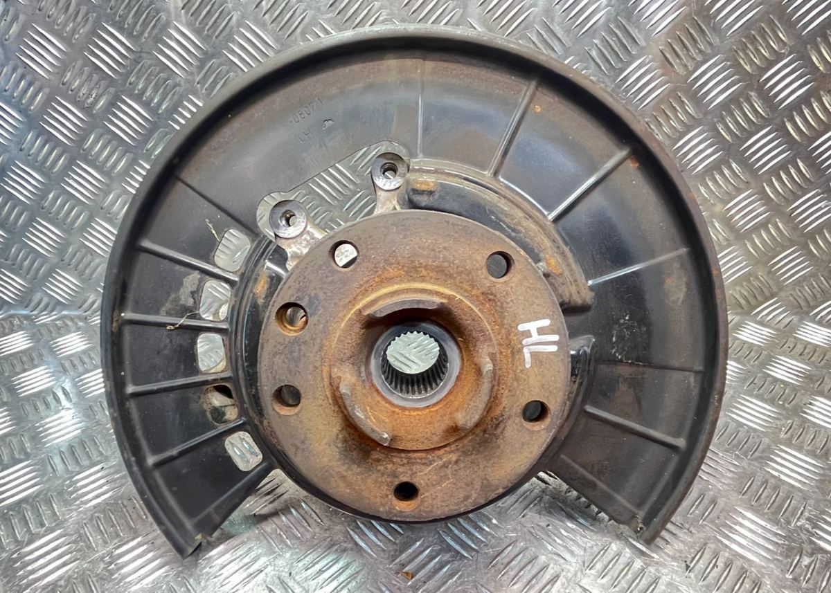 Porsche Cayenne S 92A Radlager Radträger Hinten Links 7P0505435A ORIGINAL gebraucht - Achsschenkel – Produktansicht 1