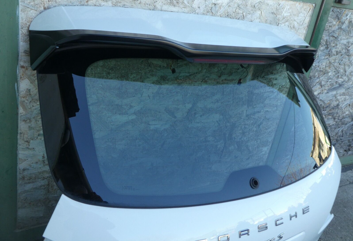 Porsche Cayenne S 92A C9A Weiß ohne Anbauteile USA model ORIGINAL gebraucht - Heckklappe – Produktansicht 2