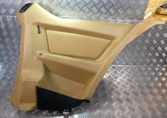 C126 W126 Coupe SEC Coupé Seitenverkleidung hinten Rechts Beige ORIGINAL gebraucht - creme ORIGINAL… – Produktansicht 1
