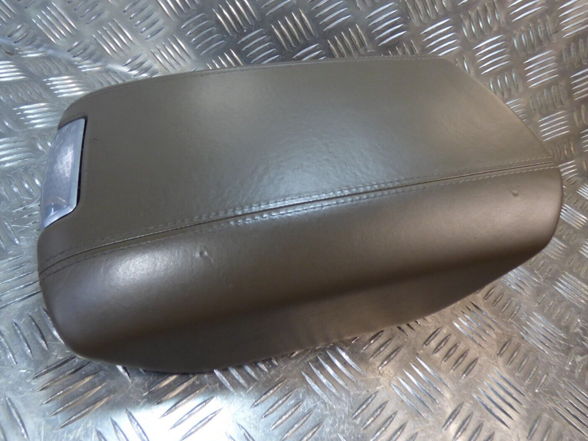 Porsche Cayenne 92A Mittelkonsole Blende Deckel Leder 7P5863206 ORIGINAL gebraucht - Armlehne – Produktansicht 1