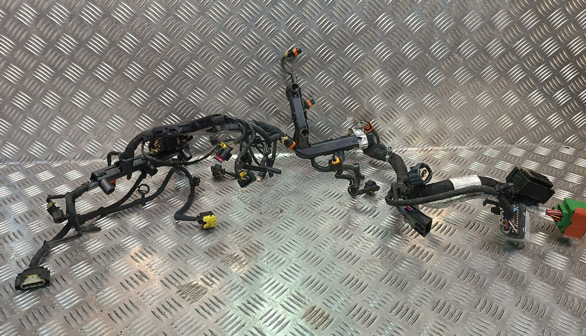Jeep Grand Cherokee WK2 3.0 CRD Motorkabelbaum Kabelbaum 68231004AB ORIGINAL gebraucht - 48852038F – Produktansicht 3