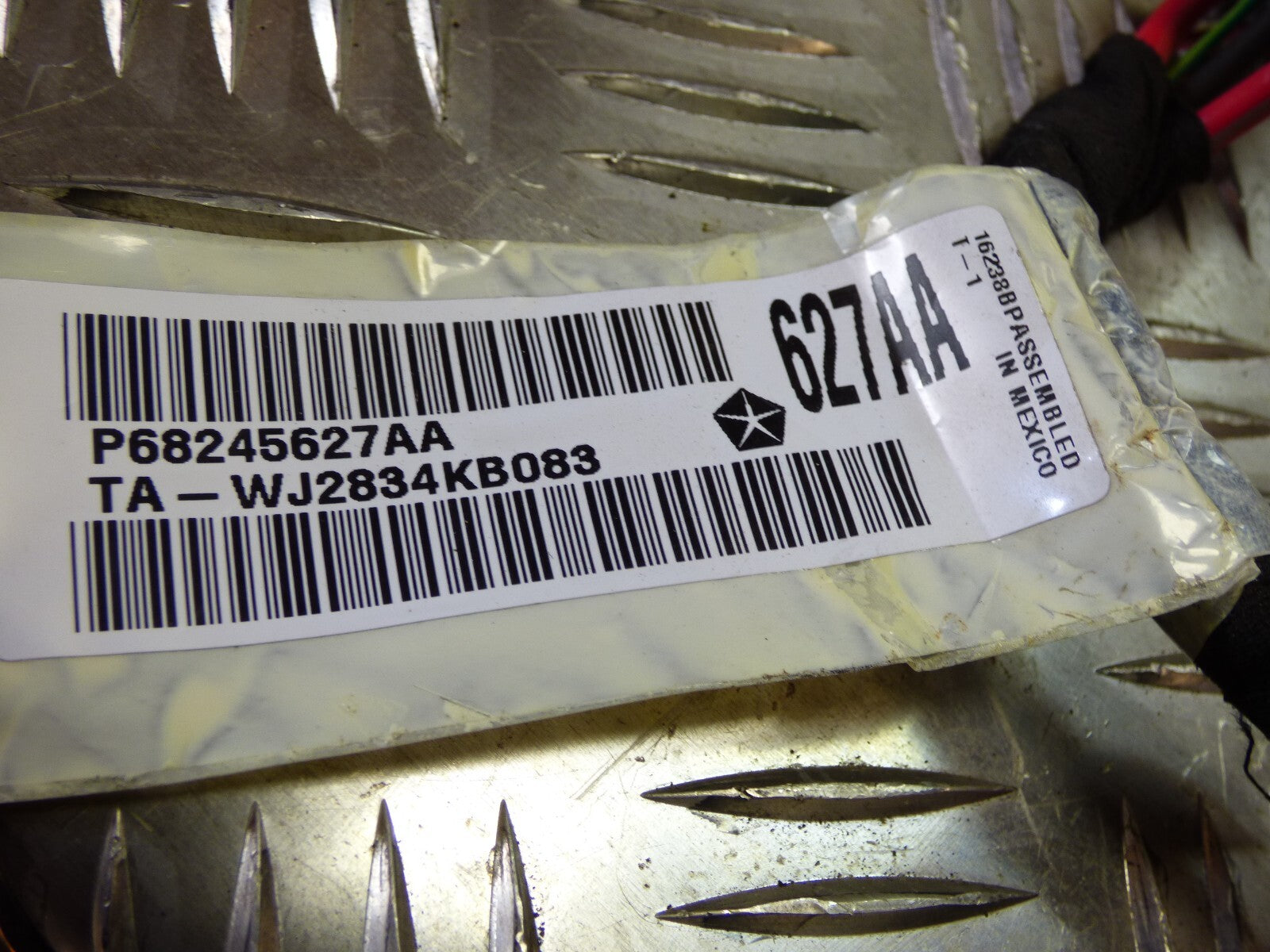 Jeep Cherokee KL 2015 Original MOPAR Jumper Wiring Kabel gebraucht - 68245627AA – Produktansicht 2