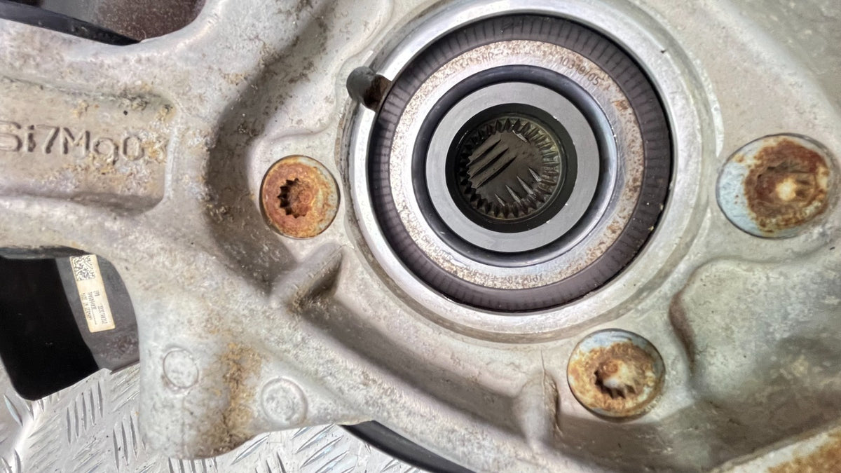 Porsche Cayenne S 92A Radlager Radträger Hinten Links 7P0505435A ORIGINAL gebraucht - Achsschenkel – Produktansicht 3