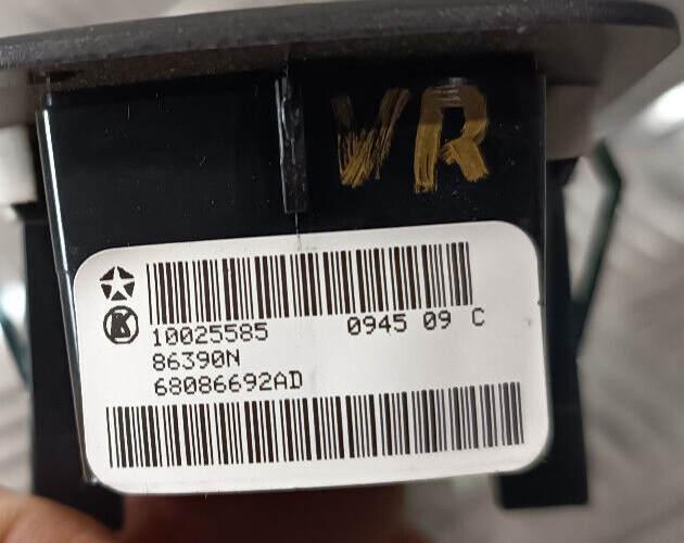 Jeep Grand Cherokee WK2 Fensterheber Schalter Vorne Rechts ORIGINAL gebraucht - 68086692AD – Produktansicht 3