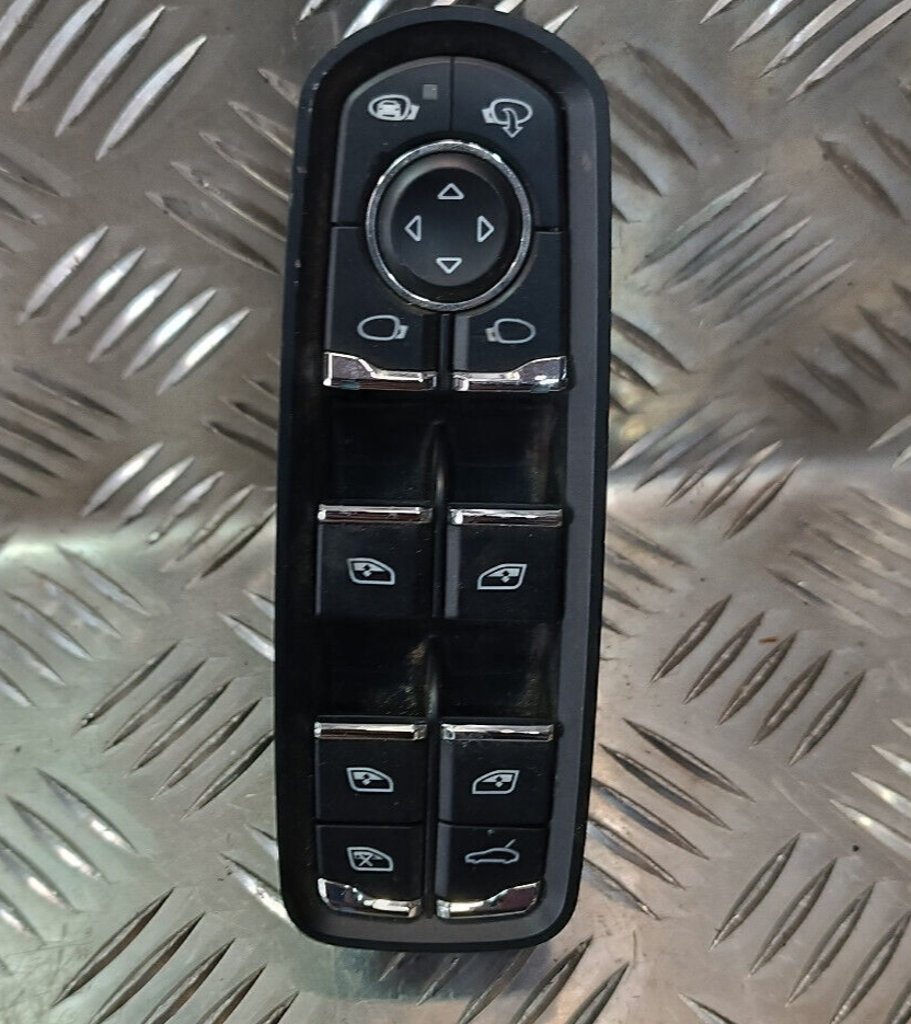 Porsche Cayenne S 92A Fensterheberschalter Vorne Links 7PP959858AE ORIGINAL gebraucht - Schalter – Produktansicht 1