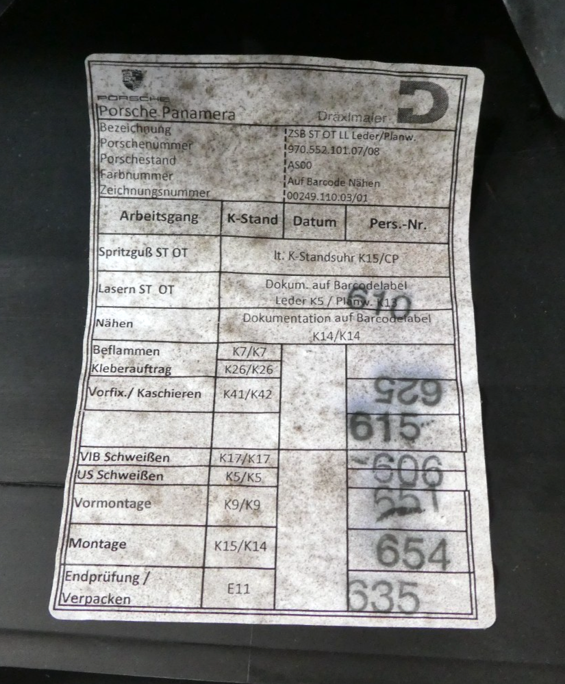 Porsche Panamera 970 Facelift Armaturenbrett Lederlenkrad Luxorbeige ORIGINAL gebraucht - 97055210107 – Produktansicht 8