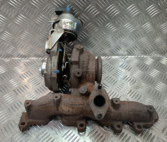 VW T5 2.0 TDI CAA Turbolader Turbo 03L253016M 03L253016 M Garrett ORIGINAL gebraucht - Transporter – Produktansicht 1