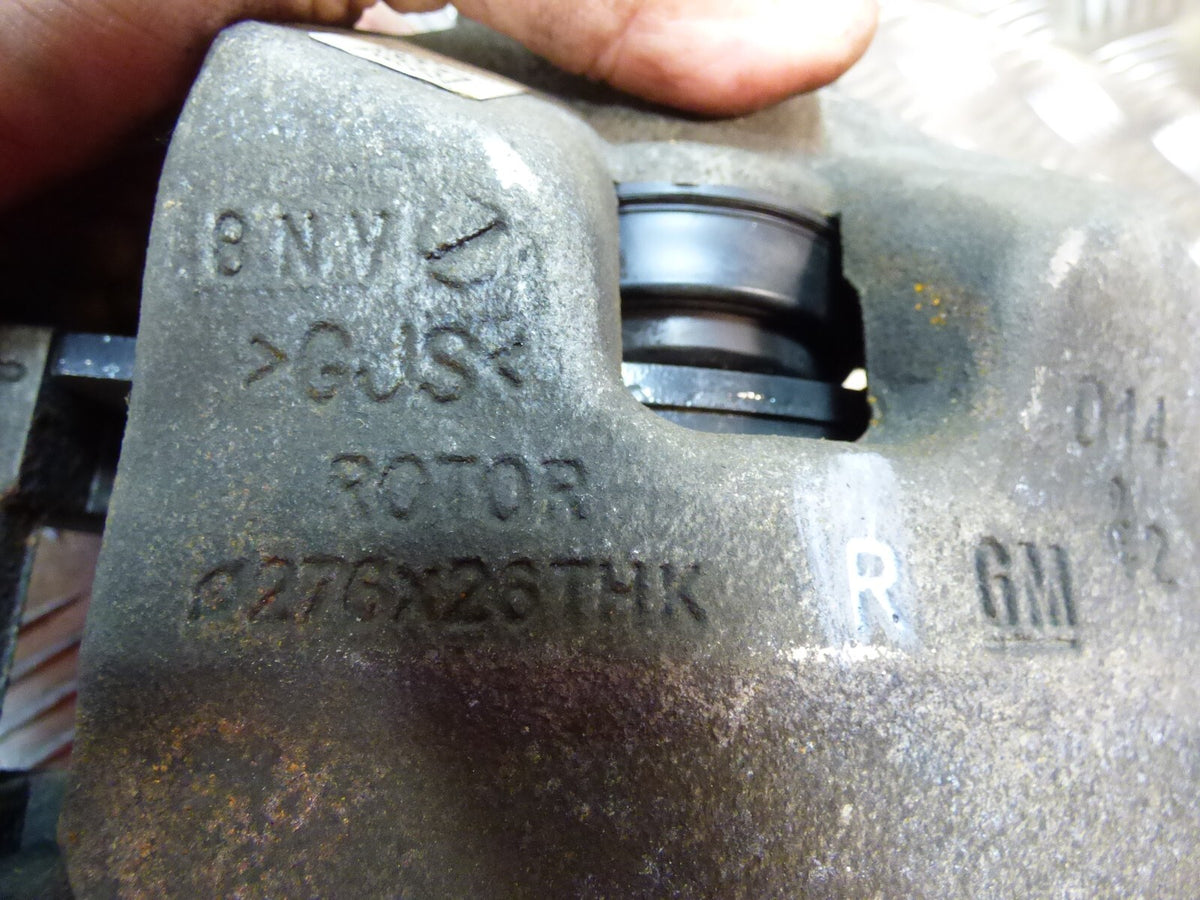 OPEL ASTRA K 1.4 TURBO Vorne Rechts Bremssattel GM mit Bremsbeläge ORIGINAL gebraucht - 39103795 – Produktansicht 2