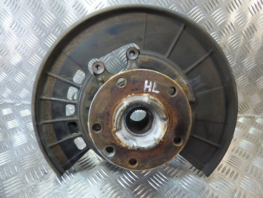 Porsche Cayenne II 92A hinten links 7P0609403D 7P0505435A ORIGINAL gebraucht - Achsschenkel – Produktansicht 1