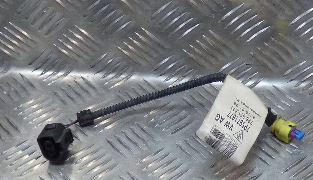 Porsche Cayenne 92A Kabel Crash für die Bereitstellung 7P5971677 ORIGINAL gebraucht - Aufprallsensor – Produktansicht 1