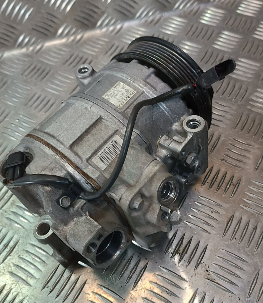 Porsche Cayenne S 92A 7P5820803B 447150-2402 Denso 7SEU17C ORIGINAL gebraucht - Klimakompressor – Produktansicht 1