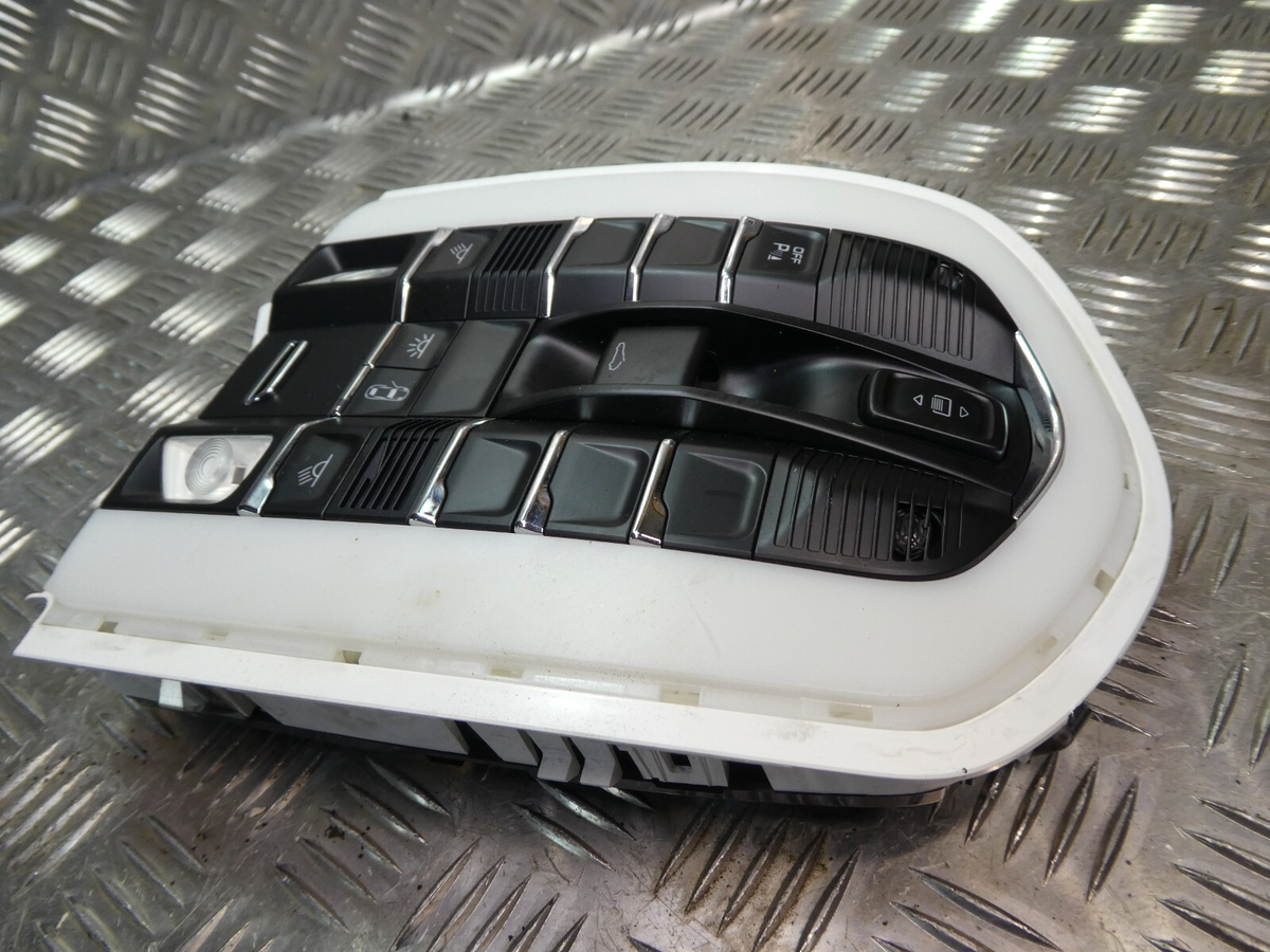 Porsche Macan 95B Leselampe Schiebedach schalter 7PP959551GC ORIGINAL gebraucht - Innenraumleuchte – Produktansicht 2