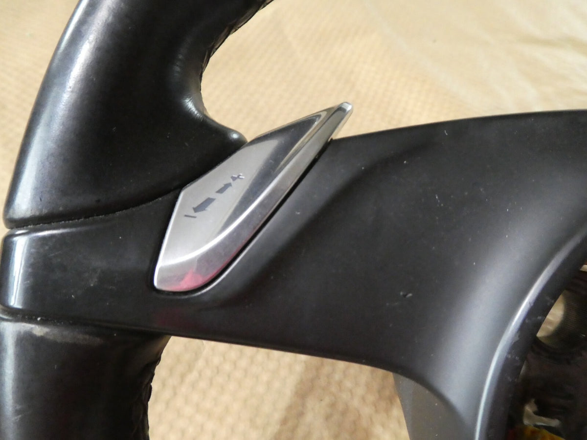 Porsche Panamer 970 Lenkrad Schwarz Leder 7PP419091AB A34 ORIGINAL gebraucht - Lederlenkrad – Produktansicht 5