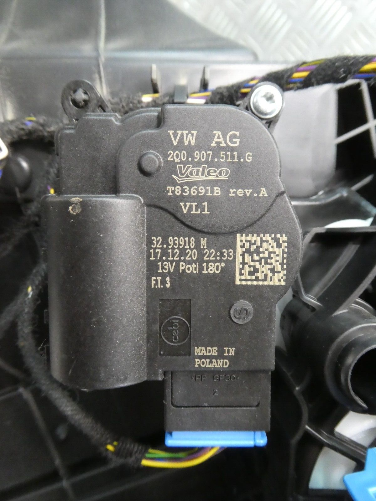 VW ID3 ID.3 Hochvoltheizung Innenraumheizung Gebläsekasten 1EA963581C ORIGINAL gebraucht - Volkswagen – Produktansicht 14