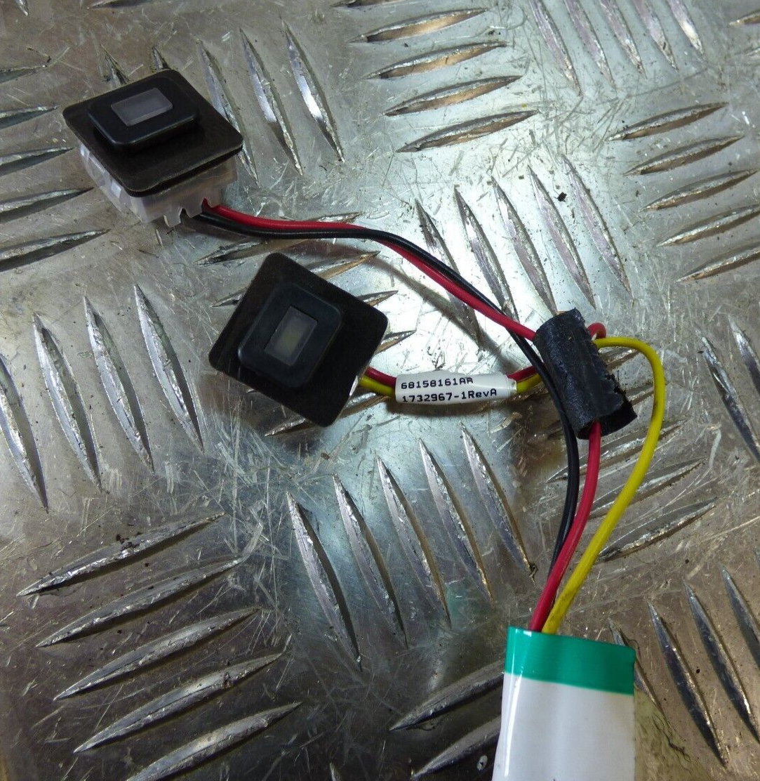 Jeep Cherokee KL 2015 Armaturenbrett abdeckung LED beleuchtung ORIGINAL gebraucht - 68093209AA – Produktansicht 3