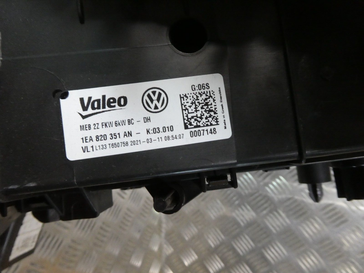VW ID3 ID.3 Hochvoltheizung Innenraumheizung Gebläsekasten 1EA963581C ORIGINAL gebraucht - Volkswagen – Produktansicht 12