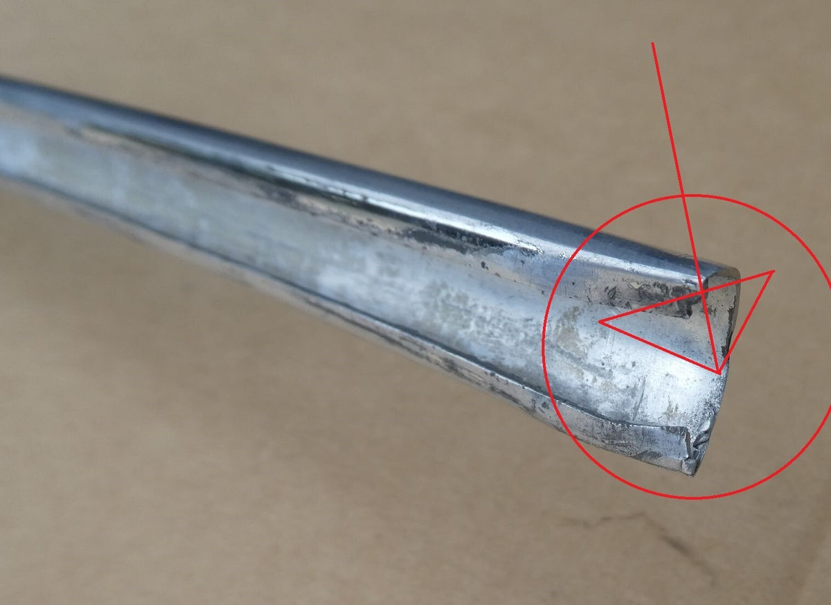 Mercedes-Benz C126 SEC Coupe Griff Heckdeckel Zierleiste ORIGINAL gebraucht - A1267500093 – Produktansicht 6