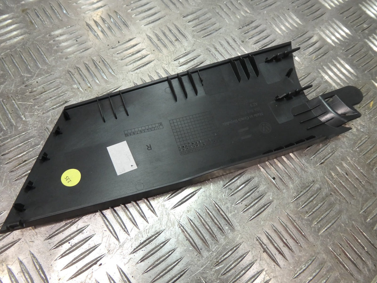 VW ID3 ID.3 A-Säulenverkleidung vorne rechts 10A868824 schwarz ORIGINAL gebraucht - Volkswagen – Produktansicht 2