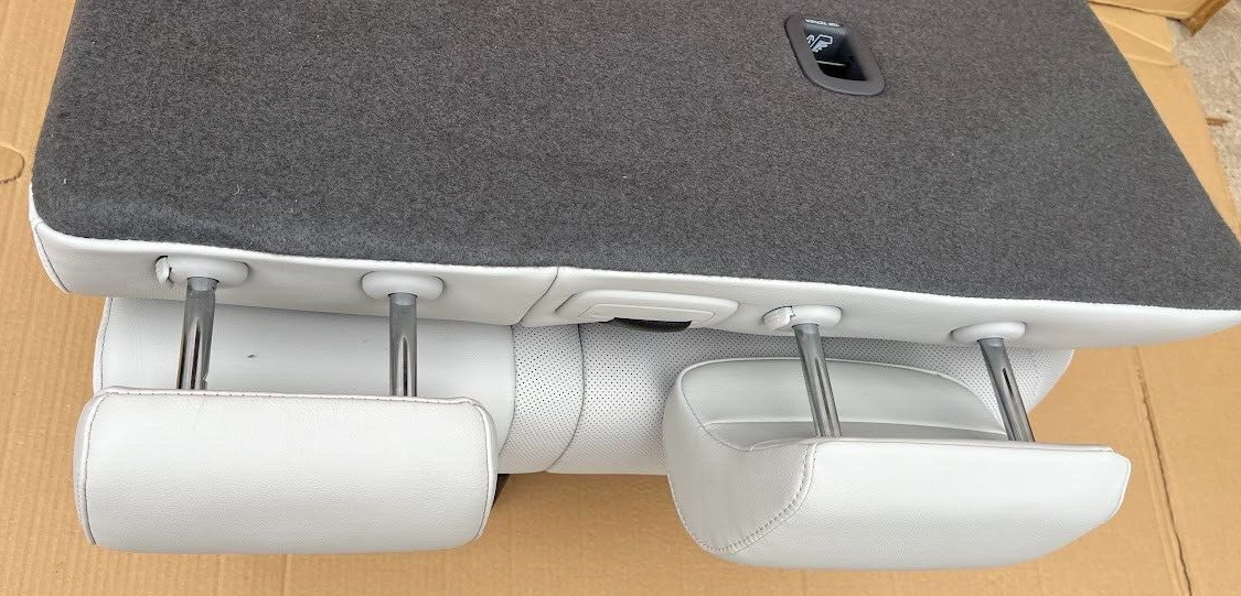 HYUNDAI IONIQ 5 Leder Sitze Hinten Links Weiß Ausstattung wie NEU ORIGINAL gebraucht - reichhaltigste – Produktansicht 8