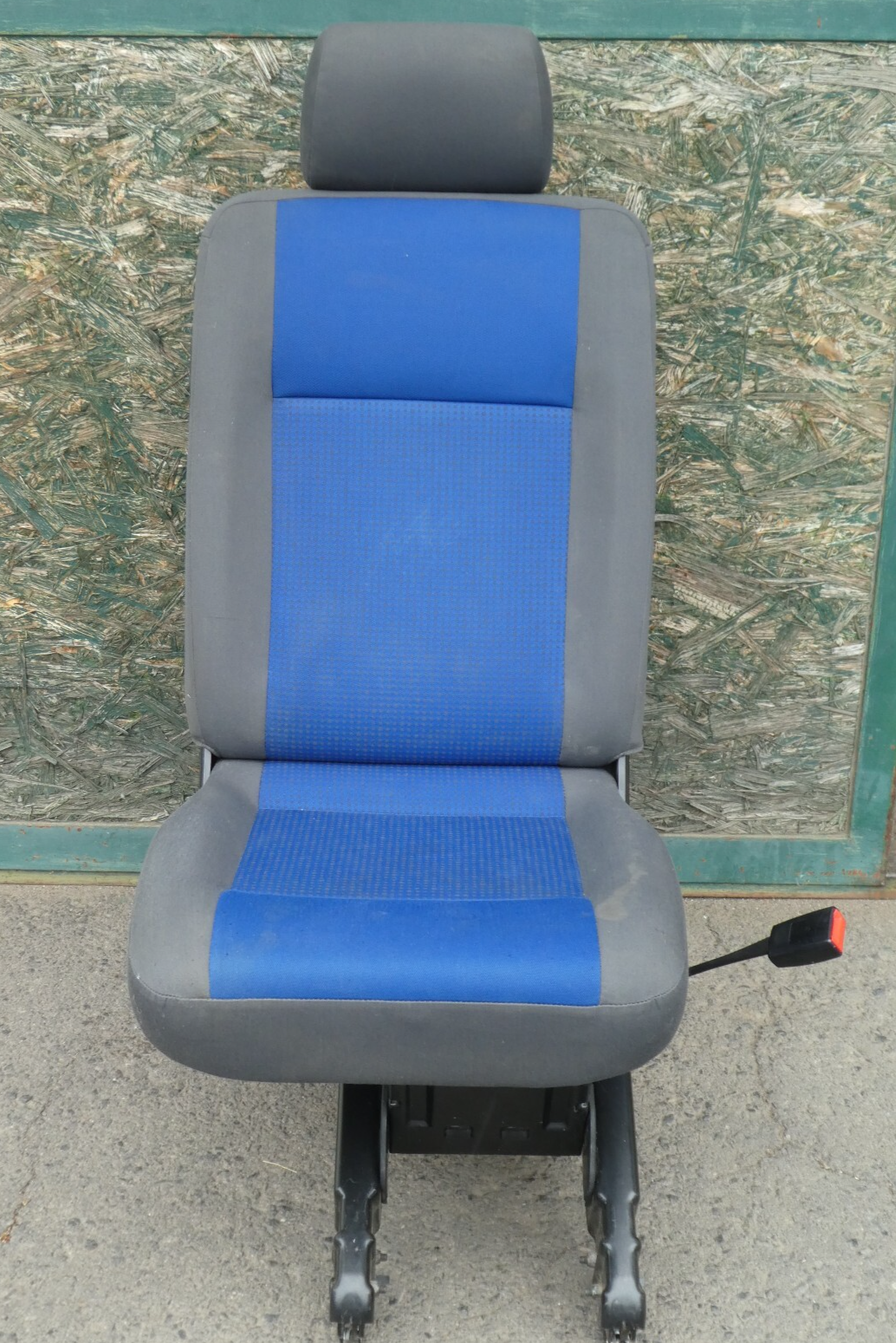 VW T5 Multivan Sitz Sitze 2. Sitzreihe Rechts Klappfunktion blau ORIGINAL gebraucht - Transporter – Produktansicht 2