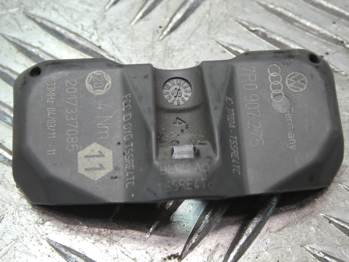 Porsche Cayenne 92A Kontroll Sensor Reifendruckkontrolle 7P0907275 ORIGINAL gebraucht - Reifendruck – Produktansicht 2