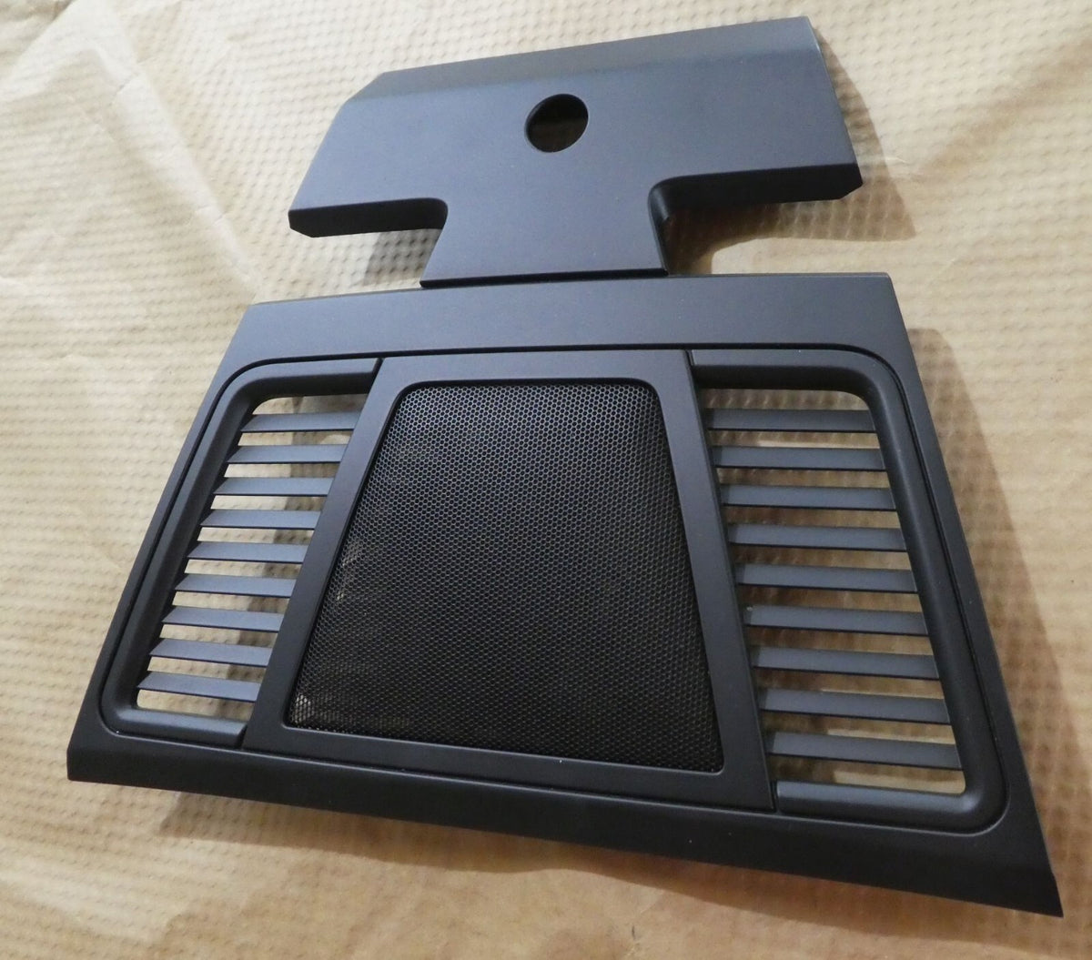 Porsche Panamer 970 Abdeckung Armaturenbrett mitte schwarz ORIGINAL gebraucht - 97055215100 – Produktansicht 1