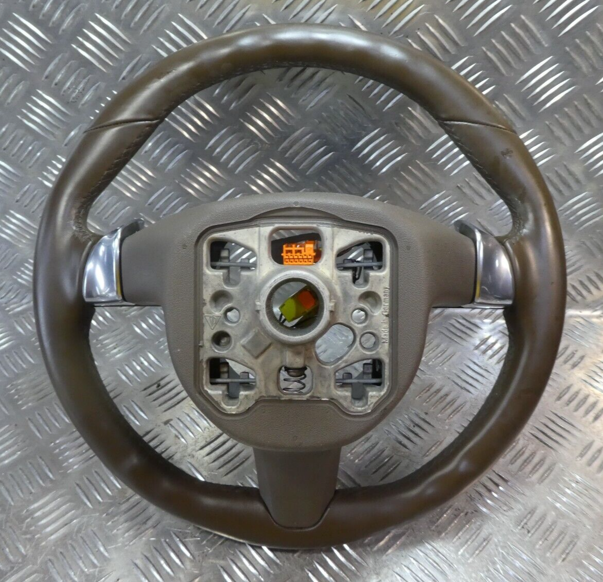 Porsche Cayenne 92A Leder Lenkrad Braun Umbra DE1 ORIGINAL gebraucht - 7PP419091AD – Produktansicht 7