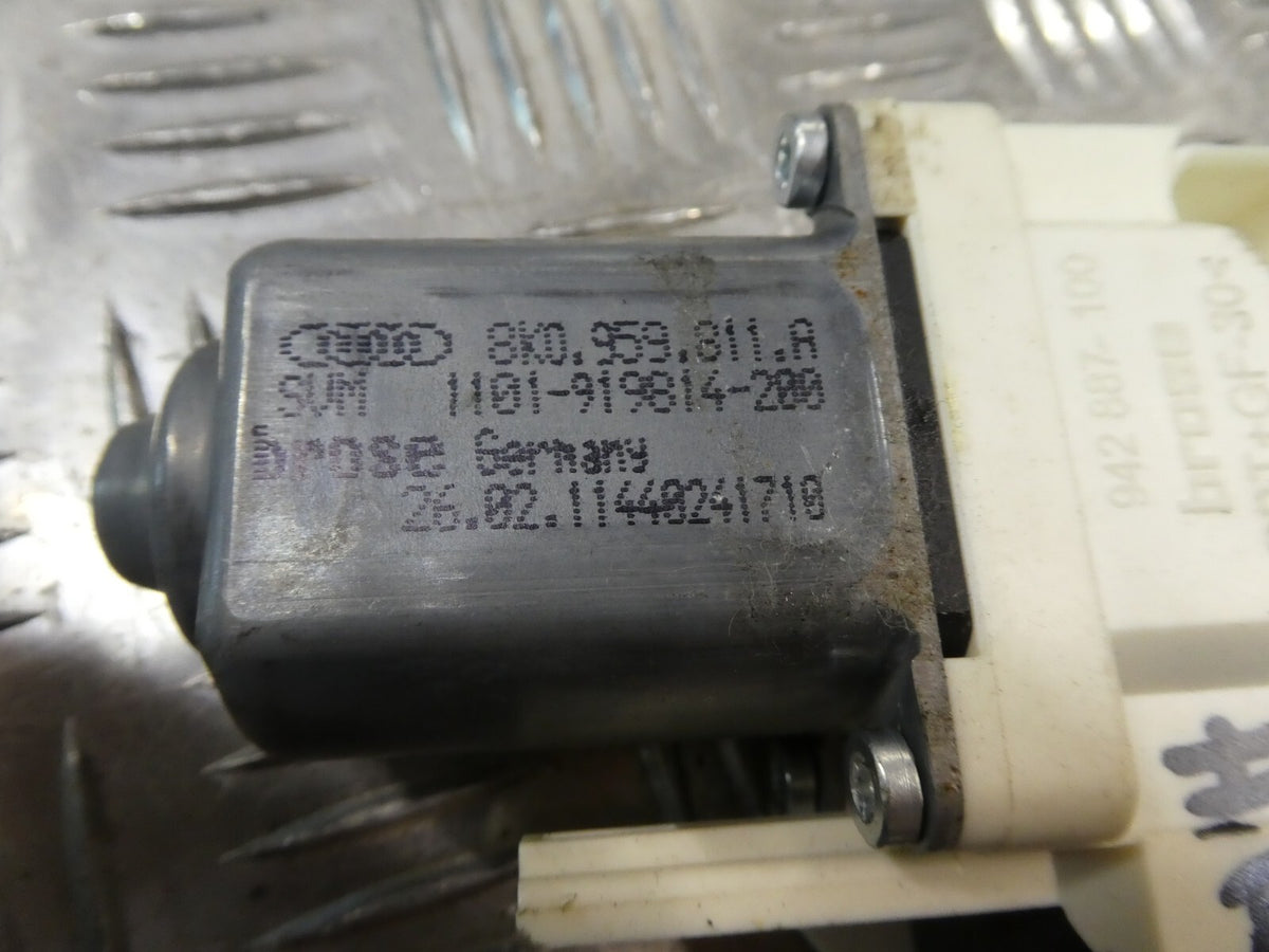 Porsche Cayenne 958 92A Elektro motor Hinten Rechts 8K0959811A ORIGINAL gebraucht - Fensterhebermotor – Produktansicht 3