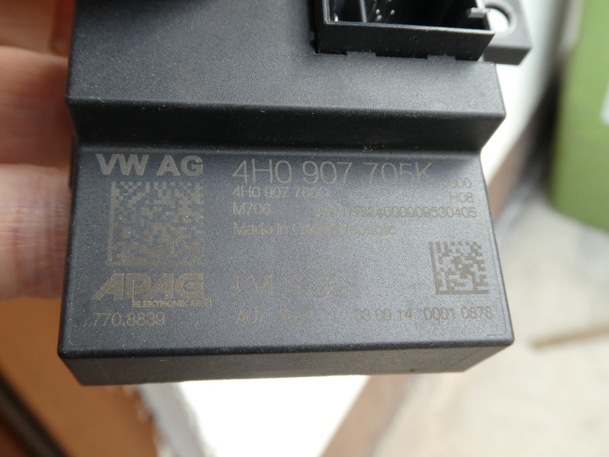 Porsche 970 Steuergerät elektrisch verstellbare Lenksäule 4H0907705K ORIGINAL gebraucht - Panamera – Produktansicht 3