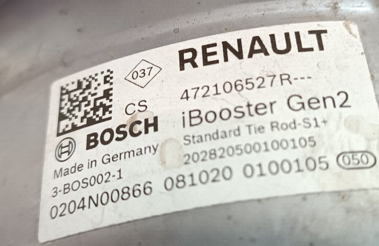 Renault Zoe 2022 Bremskraftverstärker iBooster Gen2 97356684 ORIGINAL gebraucht - 472106527R – Produktansicht 3