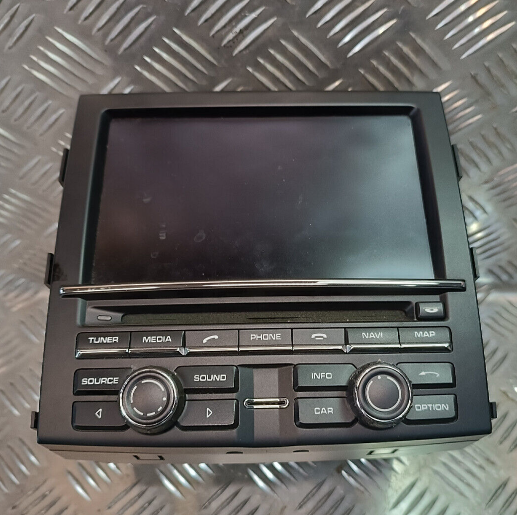 Porsche Cayenne S 92A Satelit Radio Navi GPS Media 7PP919193AR ORIGINAL gebraucht - Steurgerat – Produktansicht 1