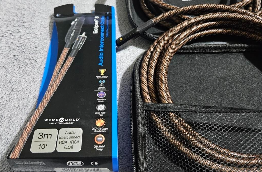 Eclipse 8 Audio RCA ORIGINAL gebraucht - RCA (ECI) Audio Interconnect kabel 3m 1 paar ORIGINAL gebraucht… – Produktansicht 5