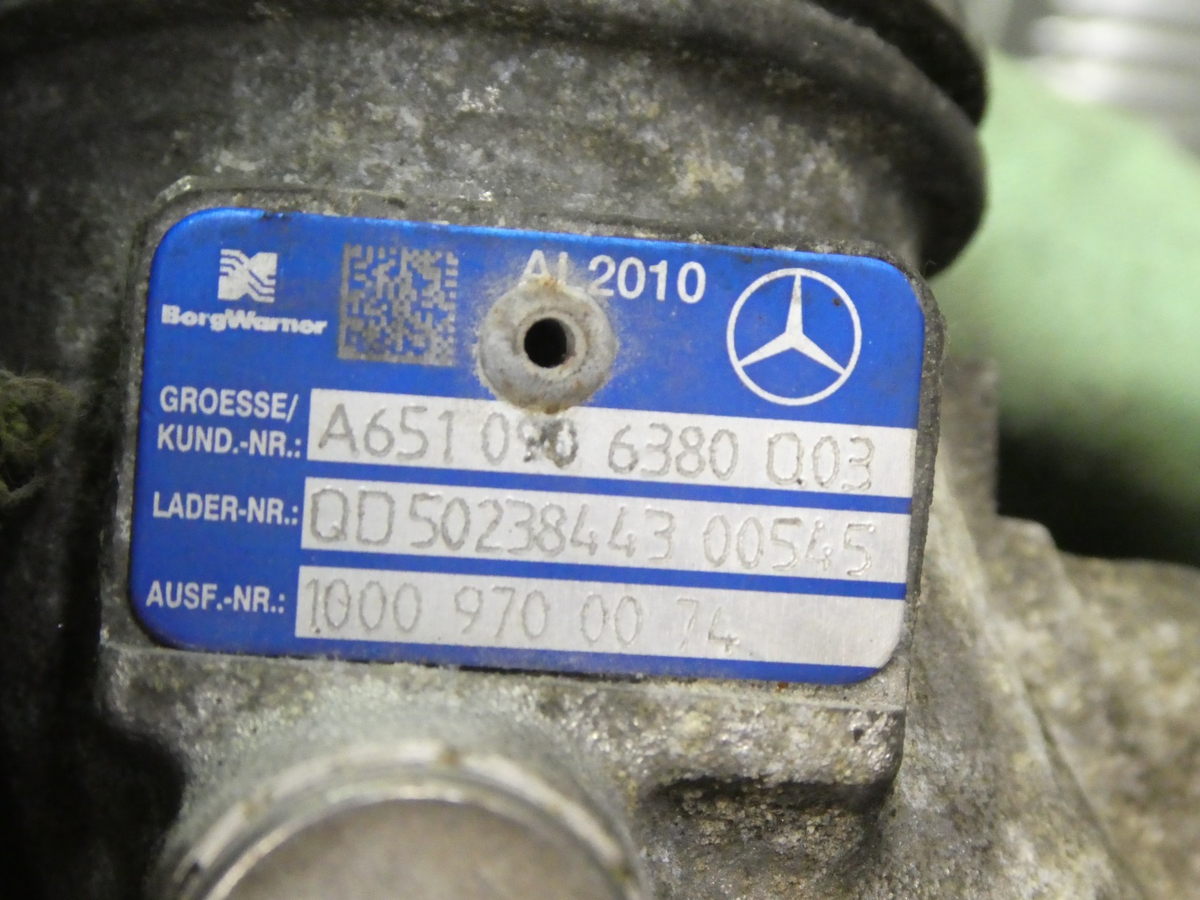 Mercedes Sprinter 313 2.2 CDI W906 Turbolader Turbo ORIGINAL gebraucht - A6510900980 – Produktansicht 2