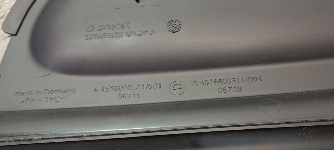 Smart ForTwo 451 Electric Abdeckung Verkleidung Armaturenbrett ORIGINAL gebraucht - A4516800511 – Produktansicht 3