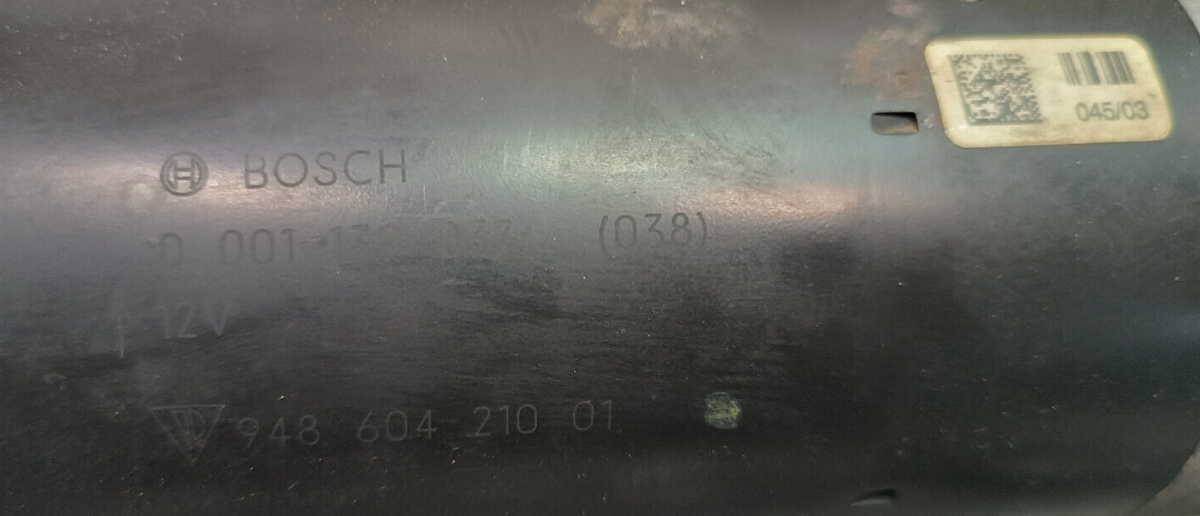 Porsche PANAMERA 970 Anlasser 0001139037 Bosch ORIGINAL gebraucht - 94860421001 – Produktansicht 4