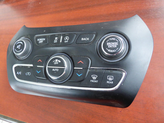 Jeep Cherokee KL 2.0 CRD Klimabedienteil Klima Bedienteil Climatronic ORIGINAL gebraucht - 68249515AA – Produktansicht 1