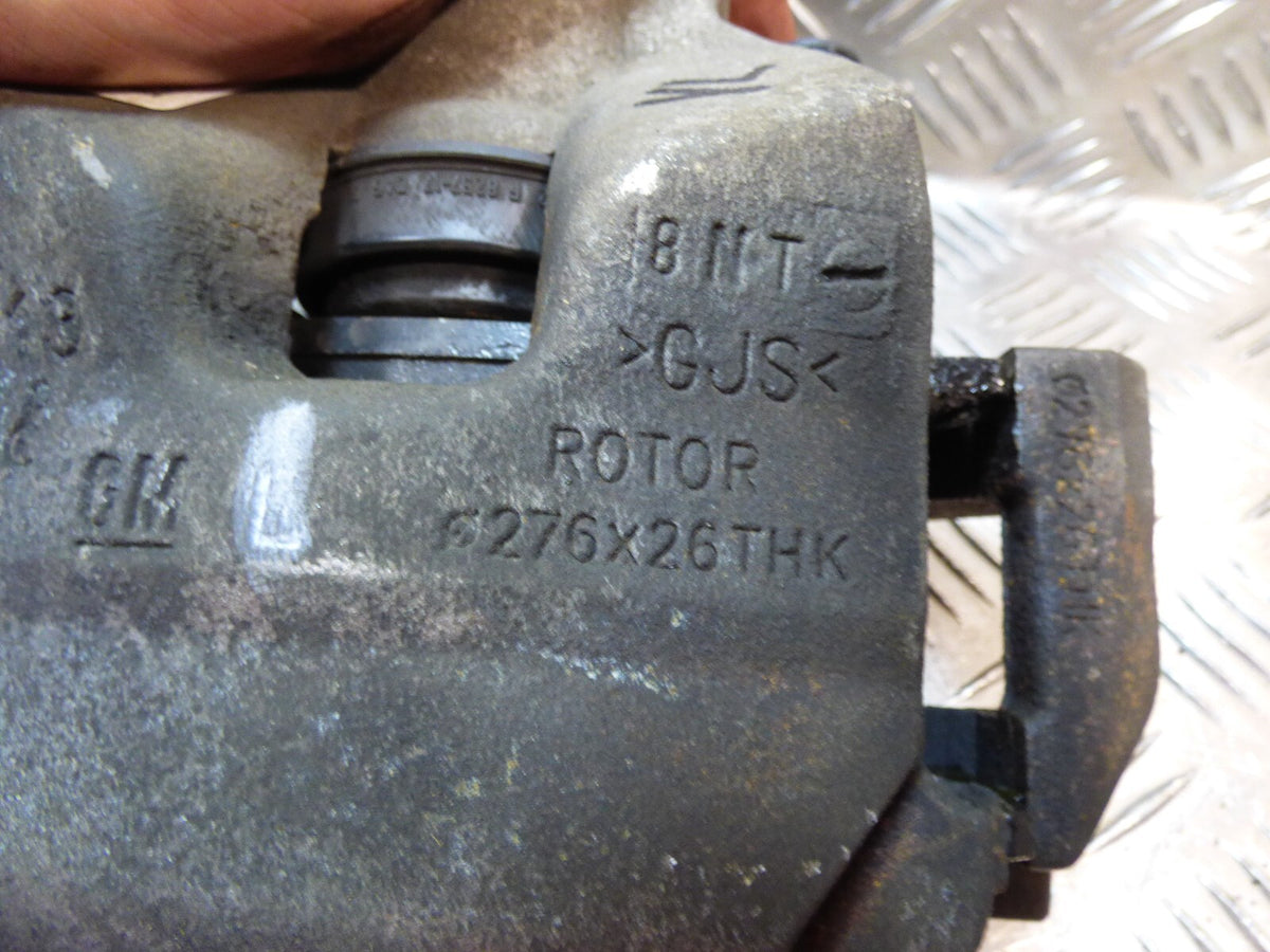 OPEL ASTRA K 1.4 TURBO Vorne Links Bremssattel GM mit Bremsbeläge ORIGINAL gebraucht - 39103794 – Produktansicht 2