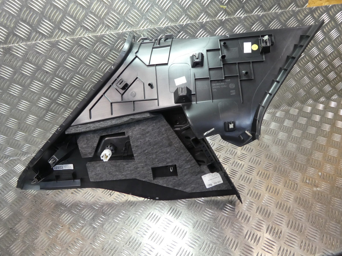 VW ID.3 ID3 Kofferraumabdeckung recht 10A867288C 4PK 2021 schwarz ORIGINAL gebraucht - Volkswagen – Produktansicht 4