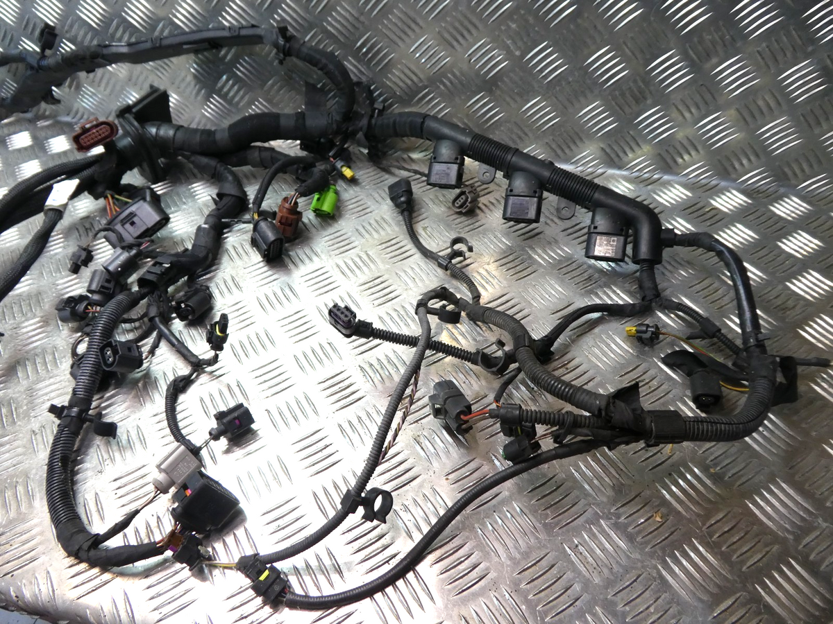 Porsche Panamera 3.0 E-Hybrid Motor Kabelbaum Engine Cable Harness ORIGINAL gebraucht - 97060801200 – Produktansicht 4