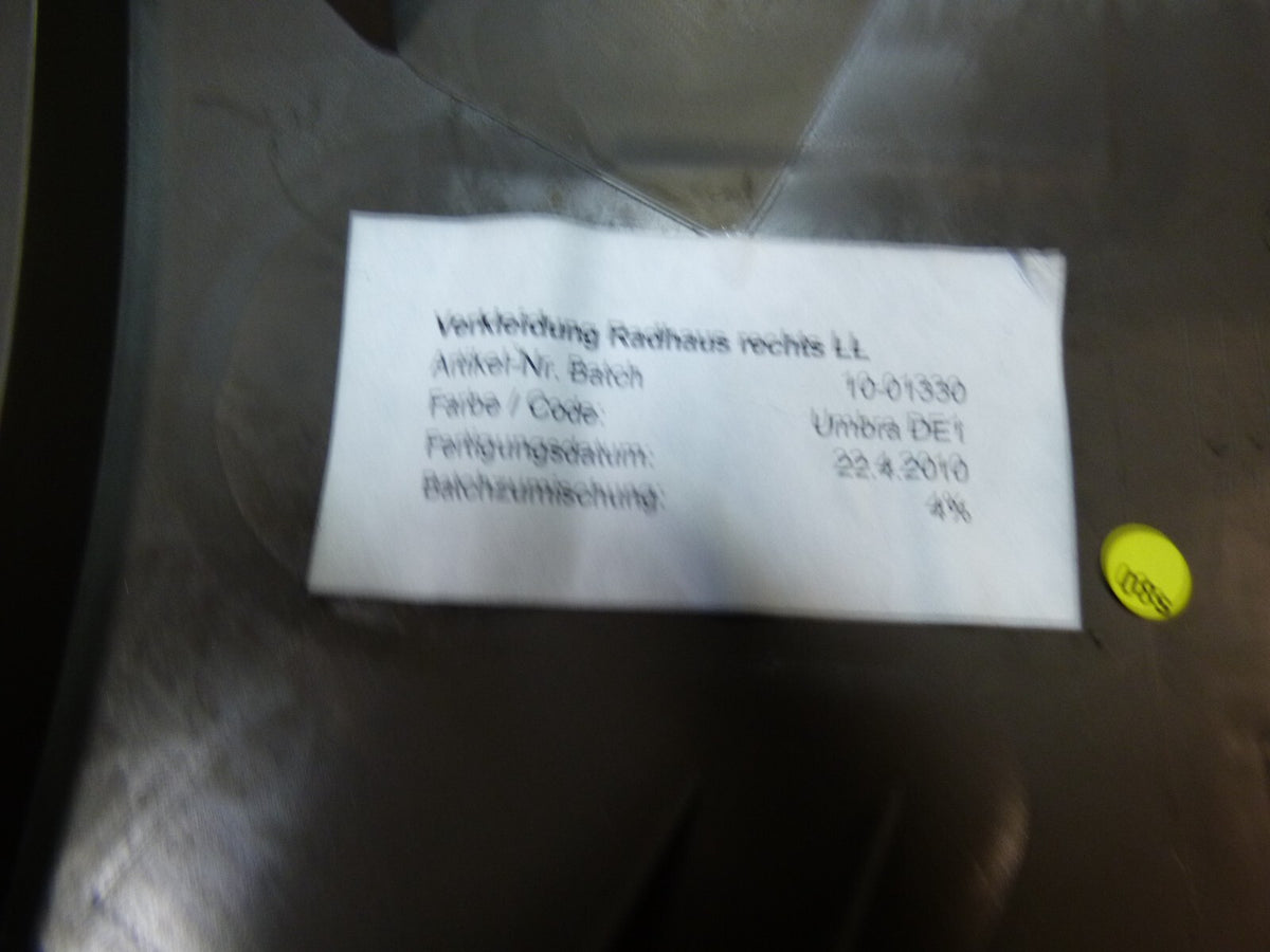 Porsche Cayenne S 92A Radhaus rechts Braun 7P0867766 ORIGINAL gebraucht - Verkleidung – Produktansicht 3