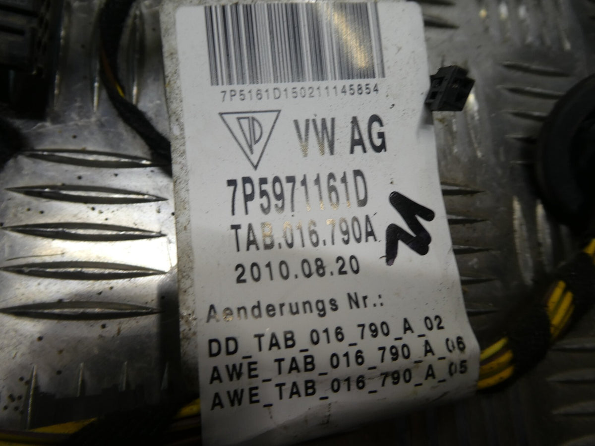 Porsche Cayenne 92A Türkabelbaum Vorne Links 7P5971161D ORIGINAL gebraucht - Kabelbaum – Produktansicht 2