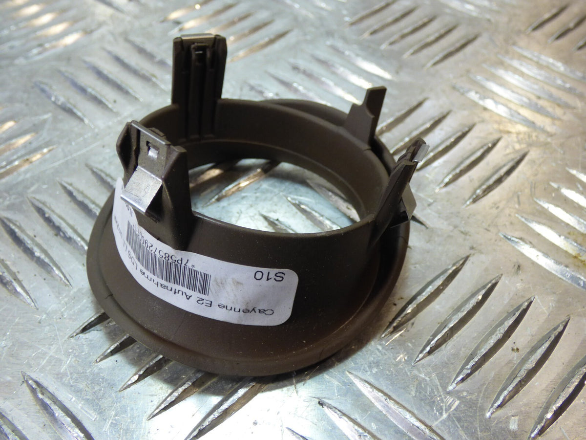 Porsche Cayenne II 92A Lichtschalter Verkleidung Blende 7P5857290DE1 ORIGINAL gebraucht - Aufnhame – Produktansicht 2